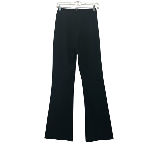 Entry Women’s Dress Pants Small Black Flare Zipper Stretch - Picture 2 of 10